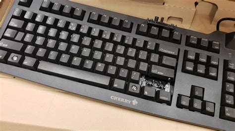 cherry black usb keyboard with high performance smart card reader|mechanical keyboard with card reader.